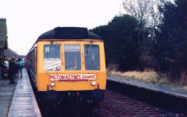 Milton Keynes shopper train